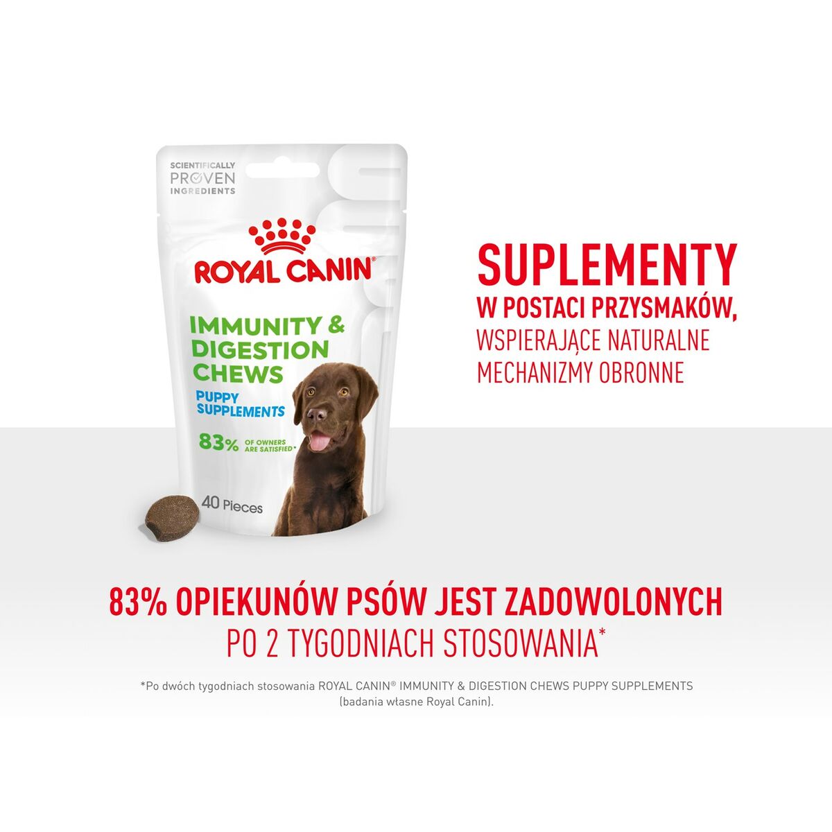 Dog Snack Royal Canin Immunity & Digest Puppy 100 g
